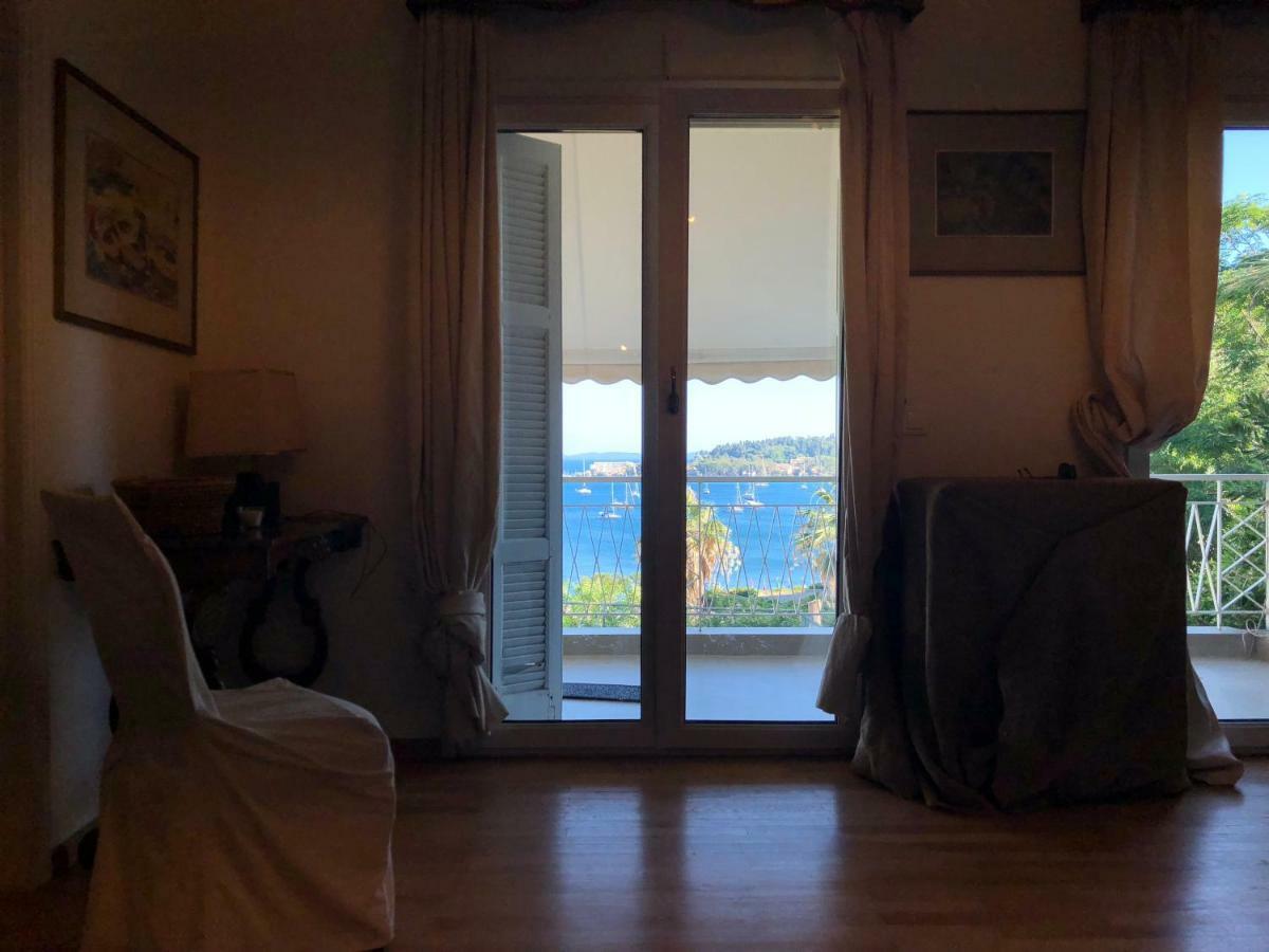 Classy lux apt w/ sea view, garden, parking Appartement Corfu  Buitenkant foto